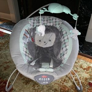 Baby vibrating/music/bouncing seat.